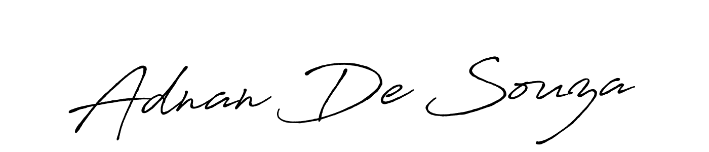 Design your own signature with our free online signature maker. With this signature software, you can create a handwritten (Antro_Vectra_Bolder) signature for name Adnan De Souza. Adnan De Souza signature style 7 images and pictures png