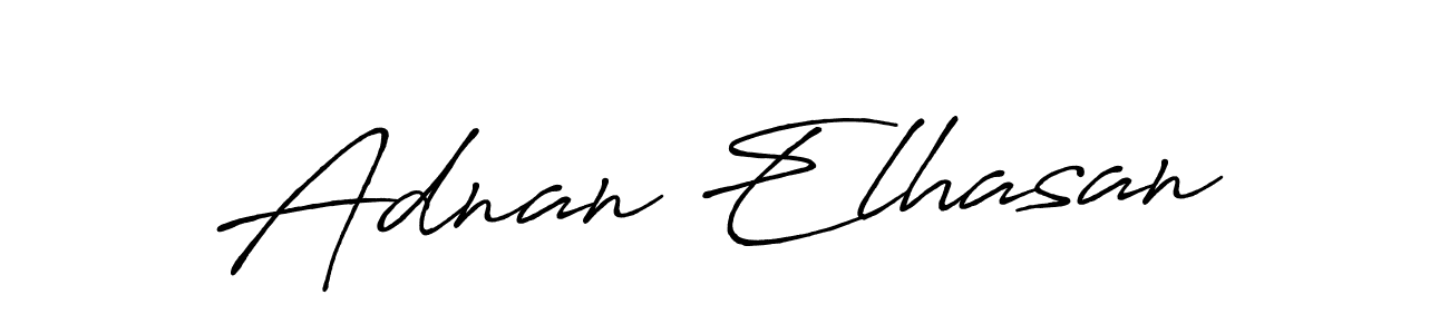 Make a beautiful signature design for name Adnan Elhasan. Use this online signature maker to create a handwritten signature for free. Adnan Elhasan signature style 7 images and pictures png