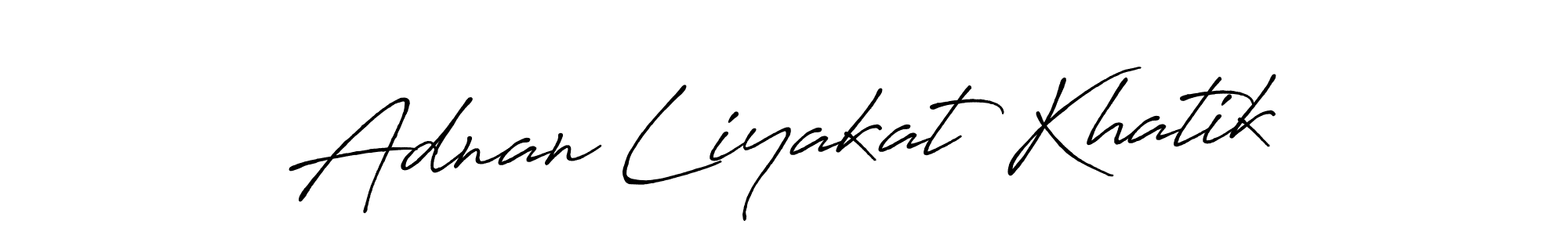 Here are the top 10 professional signature styles for the name Adnan Liyakat Khatik. These are the best autograph styles you can use for your name. Adnan Liyakat Khatik signature style 7 images and pictures png