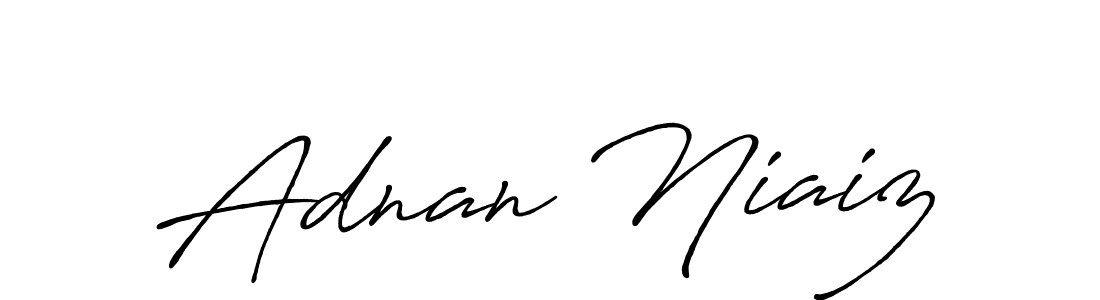 Make a beautiful signature design for name Adnan Niaiz. Use this online signature maker to create a handwritten signature for free. Adnan Niaiz signature style 7 images and pictures png