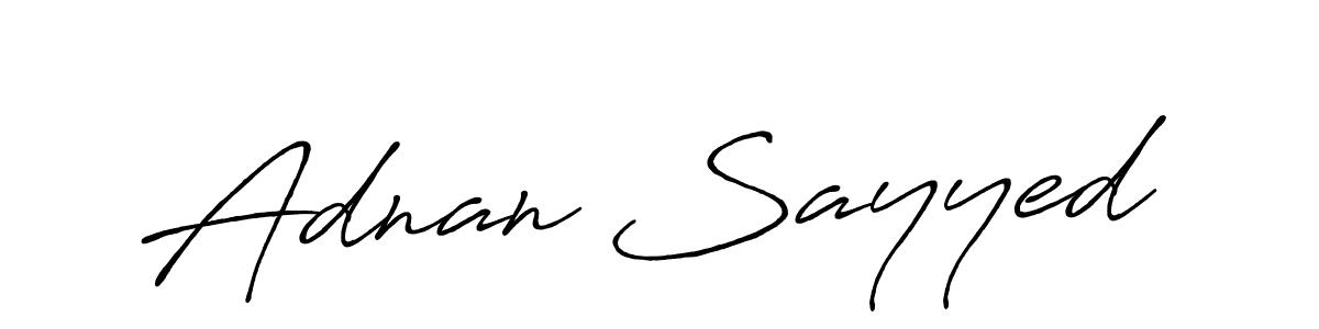 Once you've used our free online signature maker to create your best signature Antro_Vectra_Bolder style, it's time to enjoy all of the benefits that Adnan Sayyed name signing documents. Adnan Sayyed signature style 7 images and pictures png