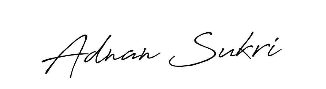 Also You can easily find your signature by using the search form. We will create Adnan Sukri name handwritten signature images for you free of cost using Antro_Vectra_Bolder sign style. Adnan Sukri signature style 7 images and pictures png