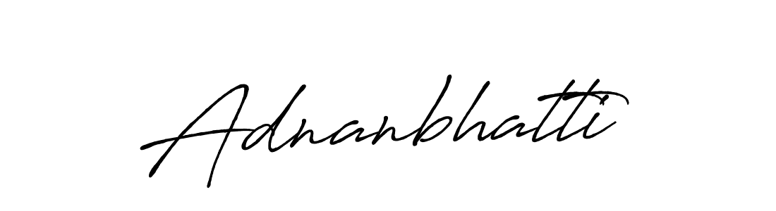 It looks lik you need a new signature style for name Adnanbhatti. Design unique handwritten (Antro_Vectra_Bolder) signature with our free signature maker in just a few clicks. Adnanbhatti signature style 7 images and pictures png