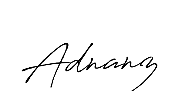 Antro_Vectra_Bolder is a professional signature style that is perfect for those who want to add a touch of class to their signature. It is also a great choice for those who want to make their signature more unique. Get Adnanz name to fancy signature for free. Adnanz signature style 7 images and pictures png