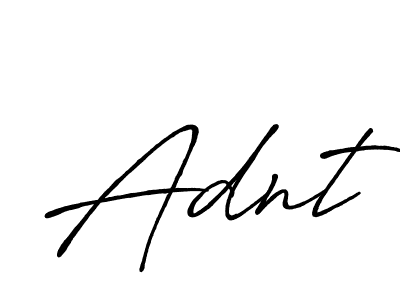 Also You can easily find your signature by using the search form. We will create Adnt name handwritten signature images for you free of cost using Antro_Vectra_Bolder sign style. Adnt signature style 7 images and pictures png
