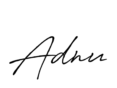 Similarly Antro_Vectra_Bolder is the best handwritten signature design. Signature creator online .You can use it as an online autograph creator for name Adnu. Adnu signature style 7 images and pictures png