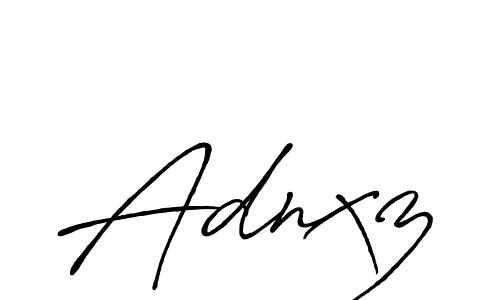 Design your own signature with our free online signature maker. With this signature software, you can create a handwritten (Antro_Vectra_Bolder) signature for name Adnxz. Adnxz signature style 7 images and pictures png
