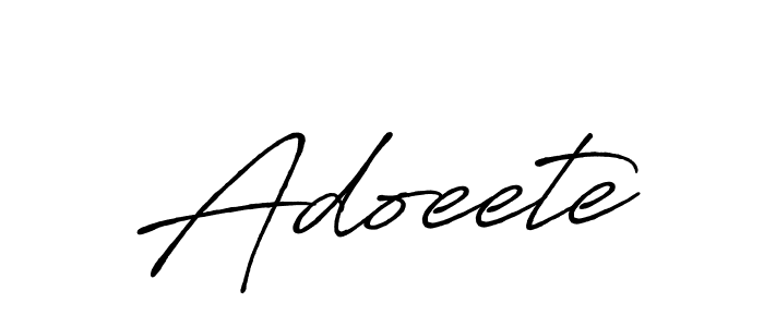 Make a beautiful signature design for name Adoeete. With this signature (Antro_Vectra_Bolder) style, you can create a handwritten signature for free. Adoeete signature style 7 images and pictures png