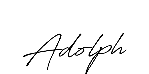 Design your own signature with our free online signature maker. With this signature software, you can create a handwritten (Antro_Vectra_Bolder) signature for name Adolph. Adolph signature style 7 images and pictures png
