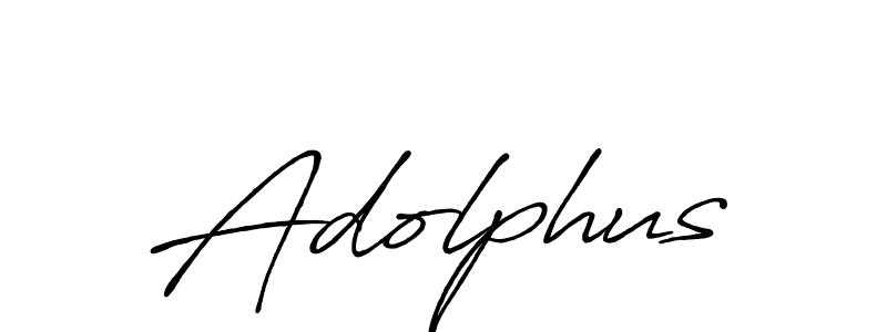 Adolphus stylish signature style. Best Handwritten Sign (Antro_Vectra_Bolder) for my name. Handwritten Signature Collection Ideas for my name Adolphus. Adolphus signature style 7 images and pictures png