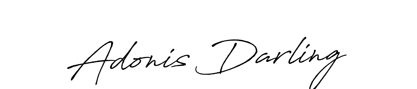 Similarly Antro_Vectra_Bolder is the best handwritten signature design. Signature creator online .You can use it as an online autograph creator for name Adonis Darling. Adonis Darling signature style 7 images and pictures png