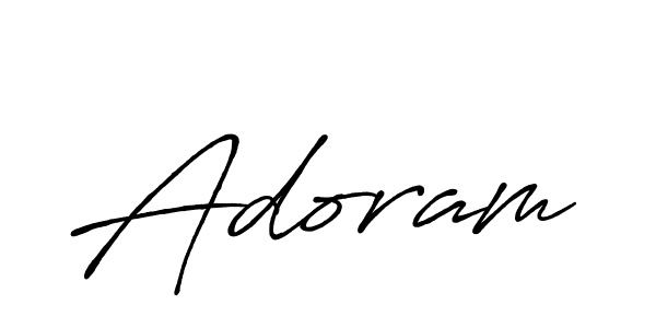 Make a beautiful signature design for name Adoram. Use this online signature maker to create a handwritten signature for free. Adoram signature style 7 images and pictures png