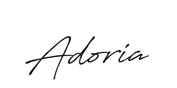 Make a beautiful signature design for name Adoria. With this signature (Antro_Vectra_Bolder) style, you can create a handwritten signature for free. Adoria signature style 7 images and pictures png