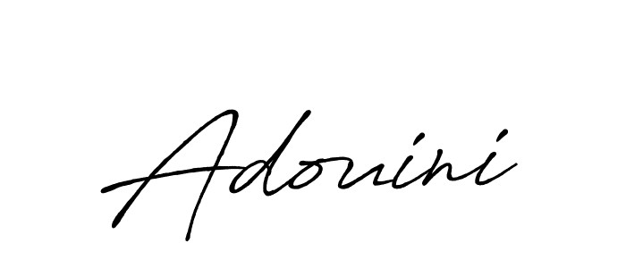 Make a beautiful signature design for name Adouini. With this signature (Antro_Vectra_Bolder) style, you can create a handwritten signature for free. Adouini signature style 7 images and pictures png