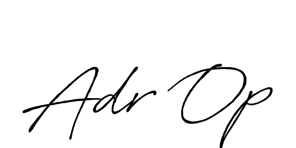 Best and Professional Signature Style for Adr Op. Antro_Vectra_Bolder Best Signature Style Collection. Adr Op signature style 7 images and pictures png