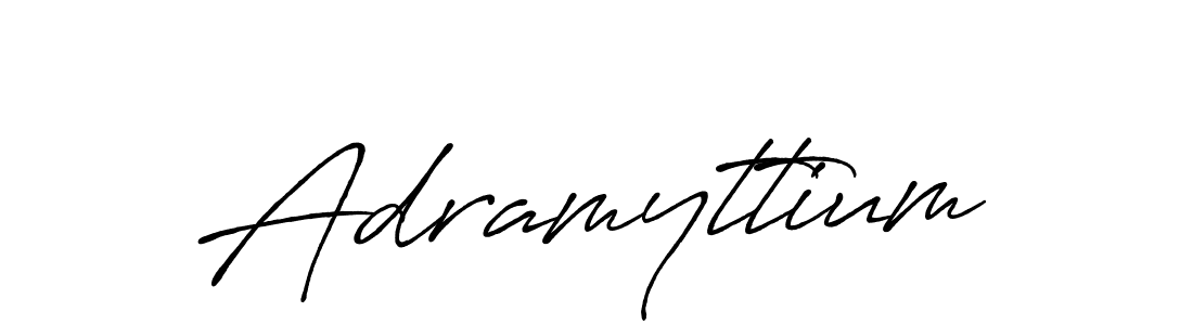 How to Draw Adramyttium signature style? Antro_Vectra_Bolder is a latest design signature styles for name Adramyttium. Adramyttium signature style 7 images and pictures png