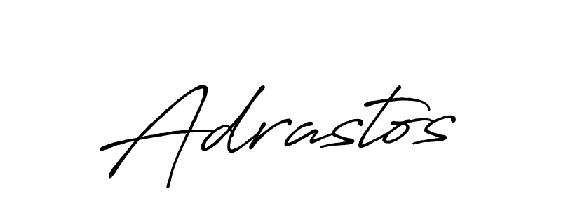 How to make Adrastos name signature. Use Antro_Vectra_Bolder style for creating short signs online. This is the latest handwritten sign. Adrastos signature style 7 images and pictures png