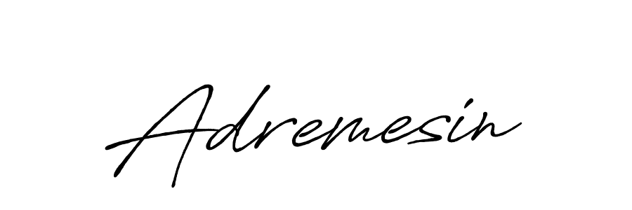 Use a signature maker to create a handwritten signature online. With this signature software, you can design (Antro_Vectra_Bolder) your own signature for name Adremesin. Adremesin signature style 7 images and pictures png