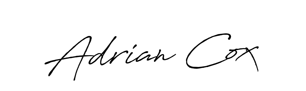 Make a beautiful signature design for name Adrian Cox. Use this online signature maker to create a handwritten signature for free. Adrian Cox signature style 7 images and pictures png