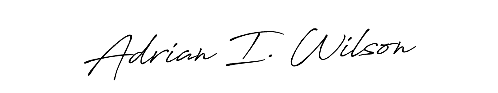 Also we have Adrian I. Wilson name is the best signature style. Create professional handwritten signature collection using Antro_Vectra_Bolder autograph style. Adrian I. Wilson signature style 7 images and pictures png