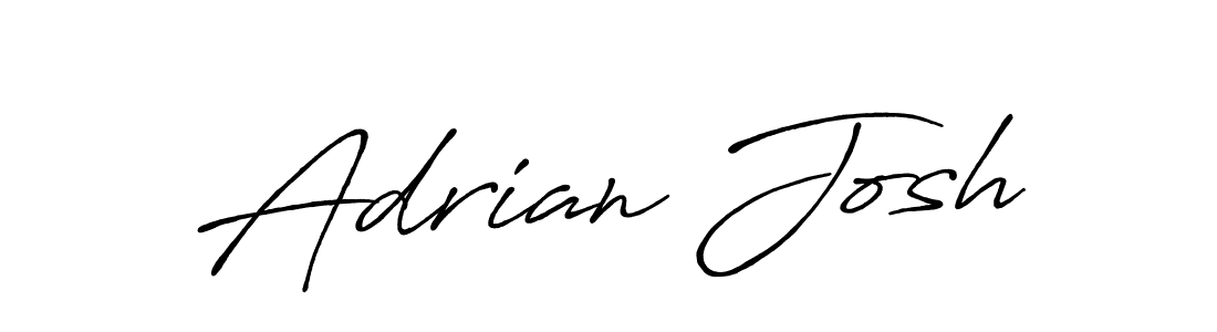 Similarly Antro_Vectra_Bolder is the best handwritten signature design. Signature creator online .You can use it as an online autograph creator for name Adrian Josh. Adrian Josh signature style 7 images and pictures png