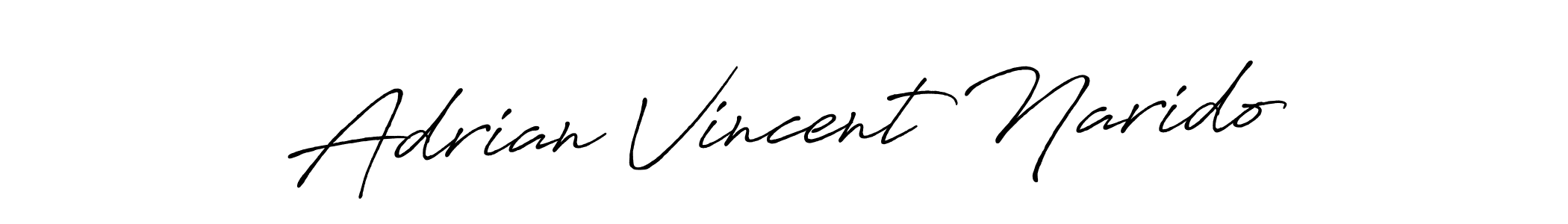 Make a short Adrian Vincent Narido signature style. Manage your documents anywhere anytime using Antro_Vectra_Bolder. Create and add eSignatures, submit forms, share and send files easily. Adrian Vincent Narido signature style 7 images and pictures png