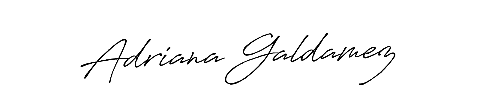Similarly Antro_Vectra_Bolder is the best handwritten signature design. Signature creator online .You can use it as an online autograph creator for name Adriana Galdamez. Adriana Galdamez signature style 7 images and pictures png