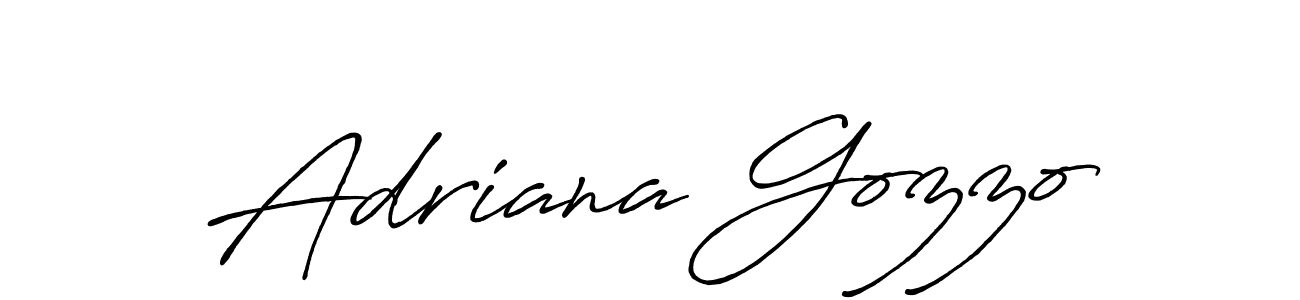 Once you've used our free online signature maker to create your best signature Antro_Vectra_Bolder style, it's time to enjoy all of the benefits that Adriana Gozzo name signing documents. Adriana Gozzo signature style 7 images and pictures png