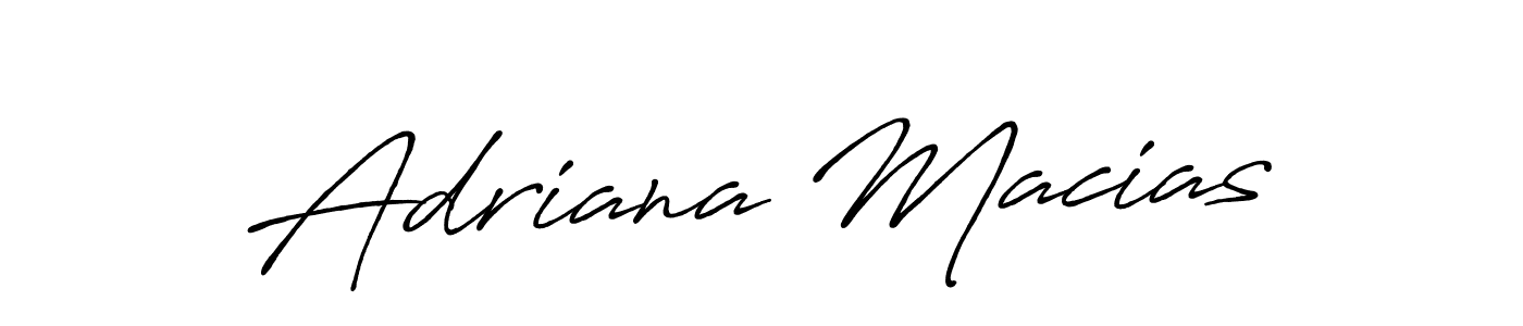 Also we have Adriana Macias name is the best signature style. Create professional handwritten signature collection using Antro_Vectra_Bolder autograph style. Adriana Macias signature style 7 images and pictures png