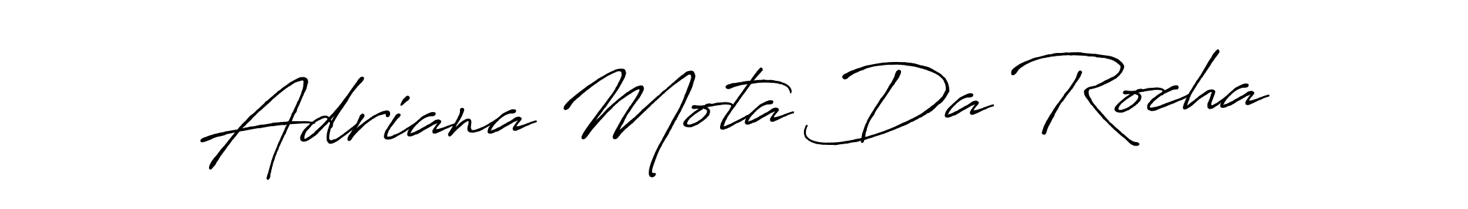 Once you've used our free online signature maker to create your best signature Antro_Vectra_Bolder style, it's time to enjoy all of the benefits that Adriana Mota Da Rocha name signing documents. Adriana Mota Da Rocha signature style 7 images and pictures png