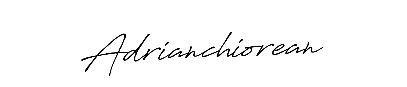 Adrianchiorean stylish signature style. Best Handwritten Sign (Antro_Vectra_Bolder) for my name. Handwritten Signature Collection Ideas for my name Adrianchiorean. Adrianchiorean signature style 7 images and pictures png