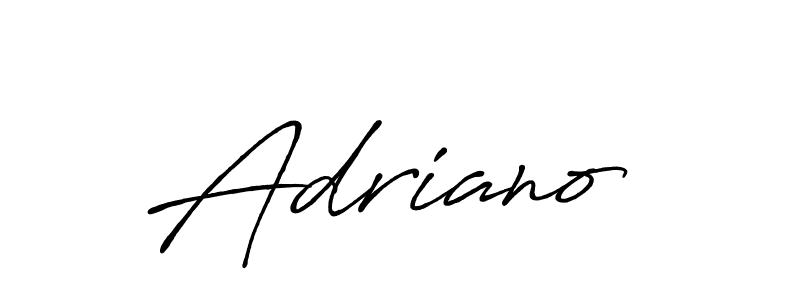 You should practise on your own different ways (Antro_Vectra_Bolder) to write your name (Adriano ) in signature. don't let someone else do it for you. Adriano  signature style 7 images and pictures png