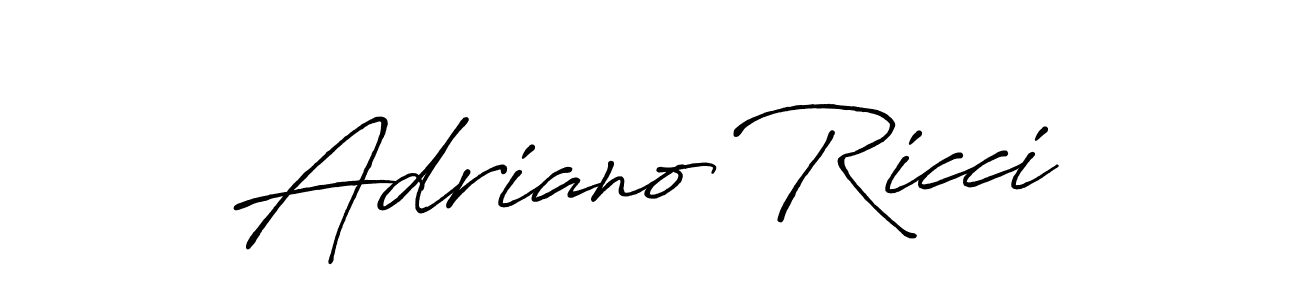 You can use this online signature creator to create a handwritten signature for the name Adriano Ricci. This is the best online autograph maker. Adriano Ricci signature style 7 images and pictures png