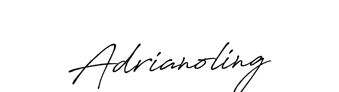 Make a beautiful signature design for name Adrianoling. Use this online signature maker to create a handwritten signature for free. Adrianoling signature style 7 images and pictures png