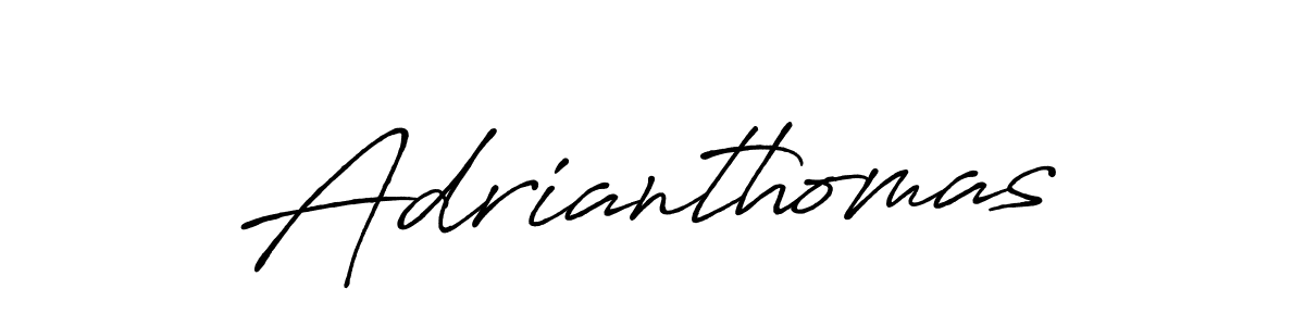 Design your own signature with our free online signature maker. With this signature software, you can create a handwritten (Antro_Vectra_Bolder) signature for name Adrianthomas. Adrianthomas signature style 7 images and pictures png