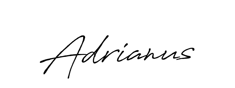 Create a beautiful signature design for name Adrianus. With this signature (Antro_Vectra_Bolder) fonts, you can make a handwritten signature for free. Adrianus signature style 7 images and pictures png