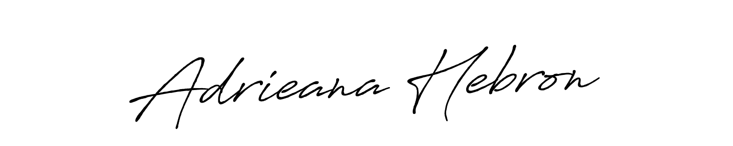 Also You can easily find your signature by using the search form. We will create Adrieana Hebron name handwritten signature images for you free of cost using Antro_Vectra_Bolder sign style. Adrieana Hebron signature style 7 images and pictures png