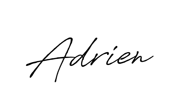 Design your own signature with our free online signature maker. With this signature software, you can create a handwritten (Antro_Vectra_Bolder) signature for name Adrien. Adrien signature style 7 images and pictures png