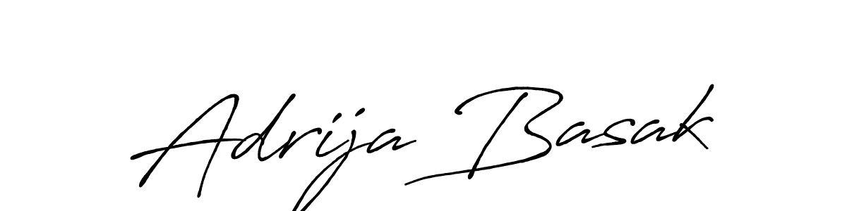 You should practise on your own different ways (Antro_Vectra_Bolder) to write your name (Adrija Basak) in signature. don't let someone else do it for you. Adrija Basak signature style 7 images and pictures png