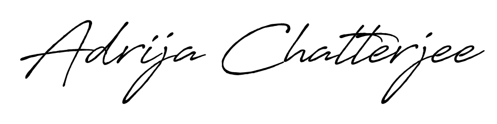 See photos of Adrija Chatterjee official signature. Check more albums & portfolios. Read reviews & check more about Antro_Vectra_Bolder font. Adrija Chatterjee signature style 7 images and pictures png