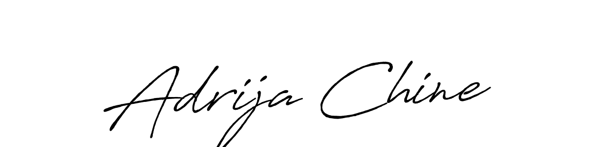 How to Draw Adrija Chine signature style? Antro_Vectra_Bolder is a latest design signature styles for name Adrija Chine. Adrija Chine signature style 7 images and pictures png