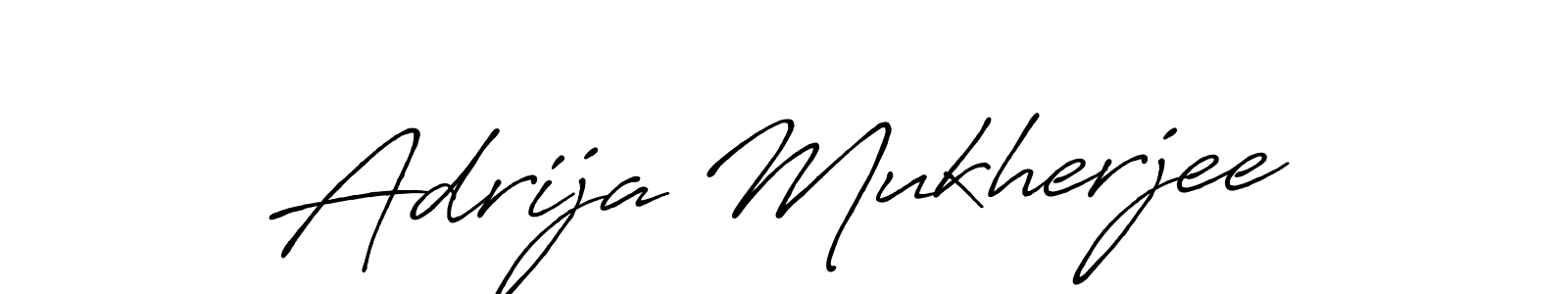 You should practise on your own different ways (Antro_Vectra_Bolder) to write your name (Adrija Mukherjee) in signature. don't let someone else do it for you. Adrija Mukherjee signature style 7 images and pictures png