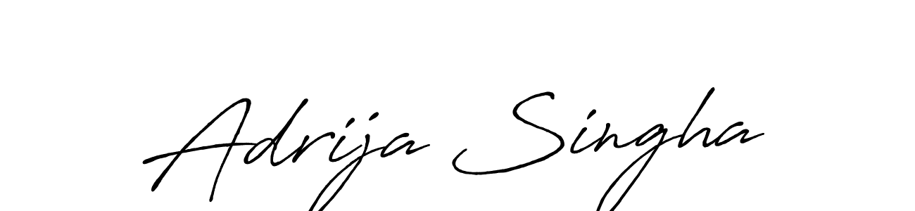 You should practise on your own different ways (Antro_Vectra_Bolder) to write your name (Adrija Singha) in signature. don't let someone else do it for you. Adrija Singha signature style 7 images and pictures png