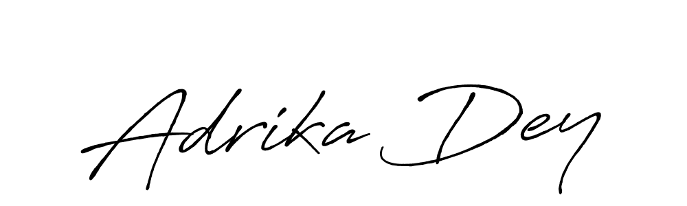Make a beautiful signature design for name Adrika Dey. Use this online signature maker to create a handwritten signature for free. Adrika Dey signature style 7 images and pictures png
