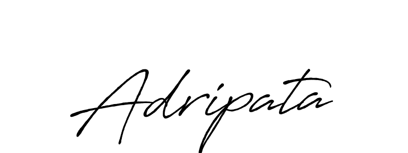Once you've used our free online signature maker to create your best signature Antro_Vectra_Bolder style, it's time to enjoy all of the benefits that Adripata name signing documents. Adripata signature style 7 images and pictures png