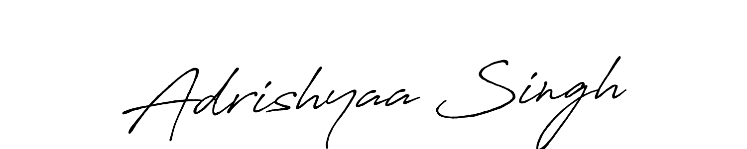 You can use this online signature creator to create a handwritten signature for the name Adrishyaa Singh. This is the best online autograph maker. Adrishyaa Singh signature style 7 images and pictures png