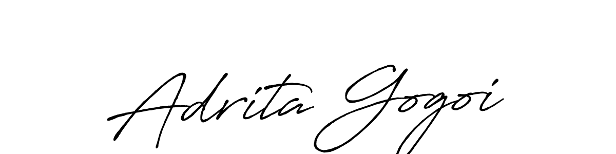 Here are the top 10 professional signature styles for the name Adrita Gogoi. These are the best autograph styles you can use for your name. Adrita Gogoi signature style 7 images and pictures png