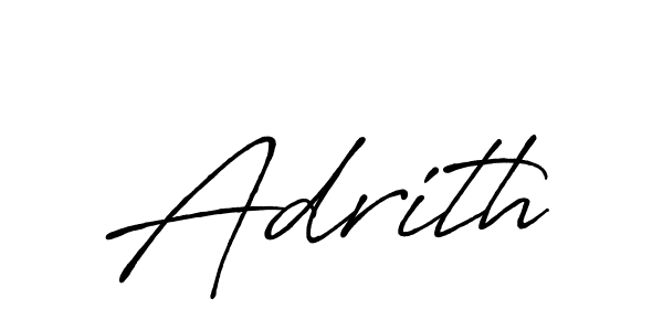 It looks lik you need a new signature style for name Adrith. Design unique handwritten (Antro_Vectra_Bolder) signature with our free signature maker in just a few clicks. Adrith signature style 7 images and pictures png
