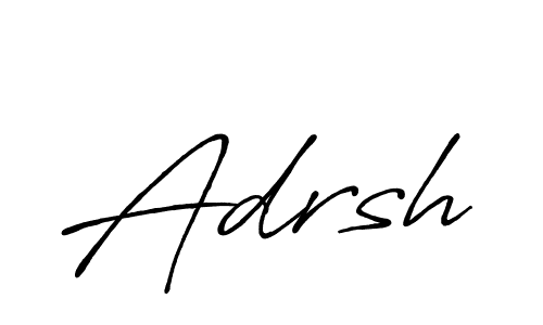 Once you've used our free online signature maker to create your best signature Antro_Vectra_Bolder style, it's time to enjoy all of the benefits that Adrsh name signing documents. Adrsh signature style 7 images and pictures png