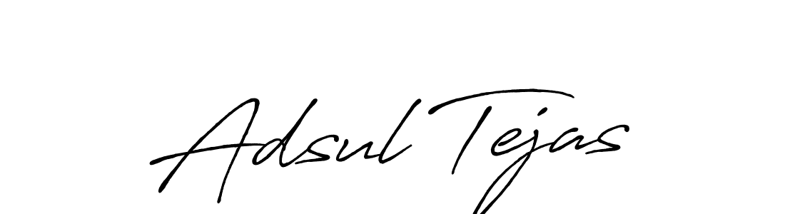 This is the best signature style for the Adsul Tejas name. Also you like these signature font (Antro_Vectra_Bolder). Mix name signature. Adsul Tejas signature style 7 images and pictures png